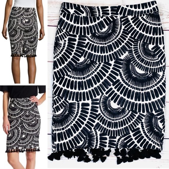 Trina Turk Dresses & Skirts - |•TRINA TURK•| Pencil Skirt w/ Tassels